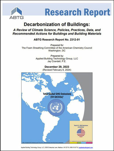 Research Report: Decarbonization of Buildings