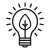 light bulb icon with leaf inside to represent energy efficiency