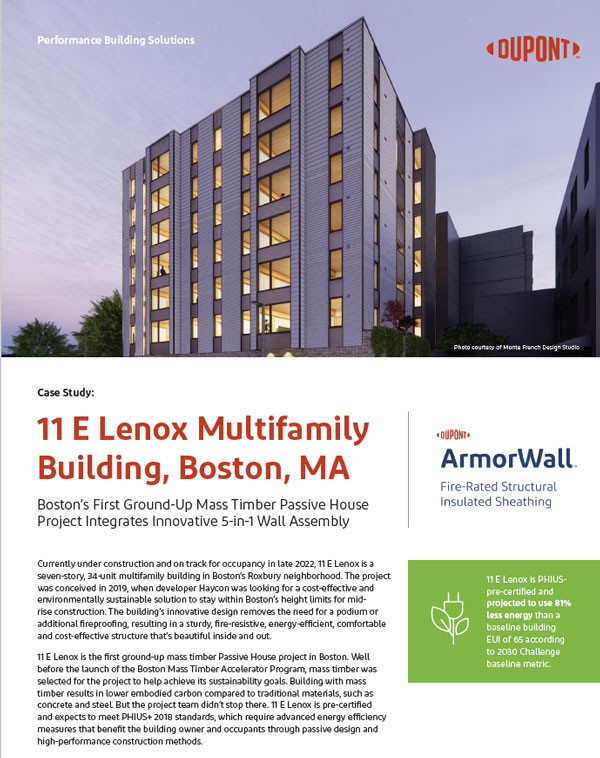 Case Study: 11 E Lenox Multifamily Building, Boston, MA