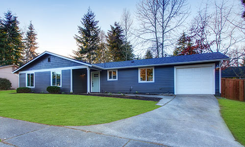 image of remodeled home exterior